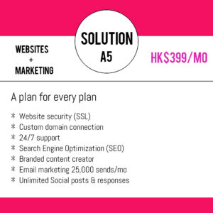 Websites + Marketing﻿ Solution